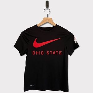 Ohio State Buckeyes Black Nike Tee